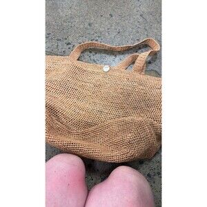 Annabel Ingall Australia Large Raffia Tote Bag in Tan